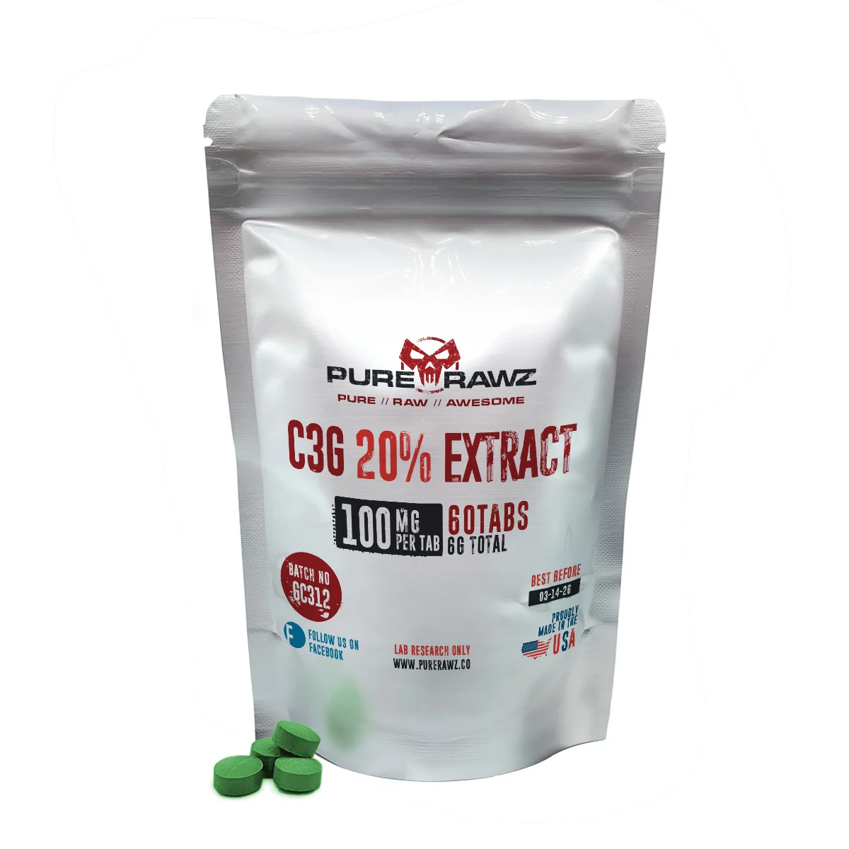 C3G (Cyanidin 3 Glucoside)