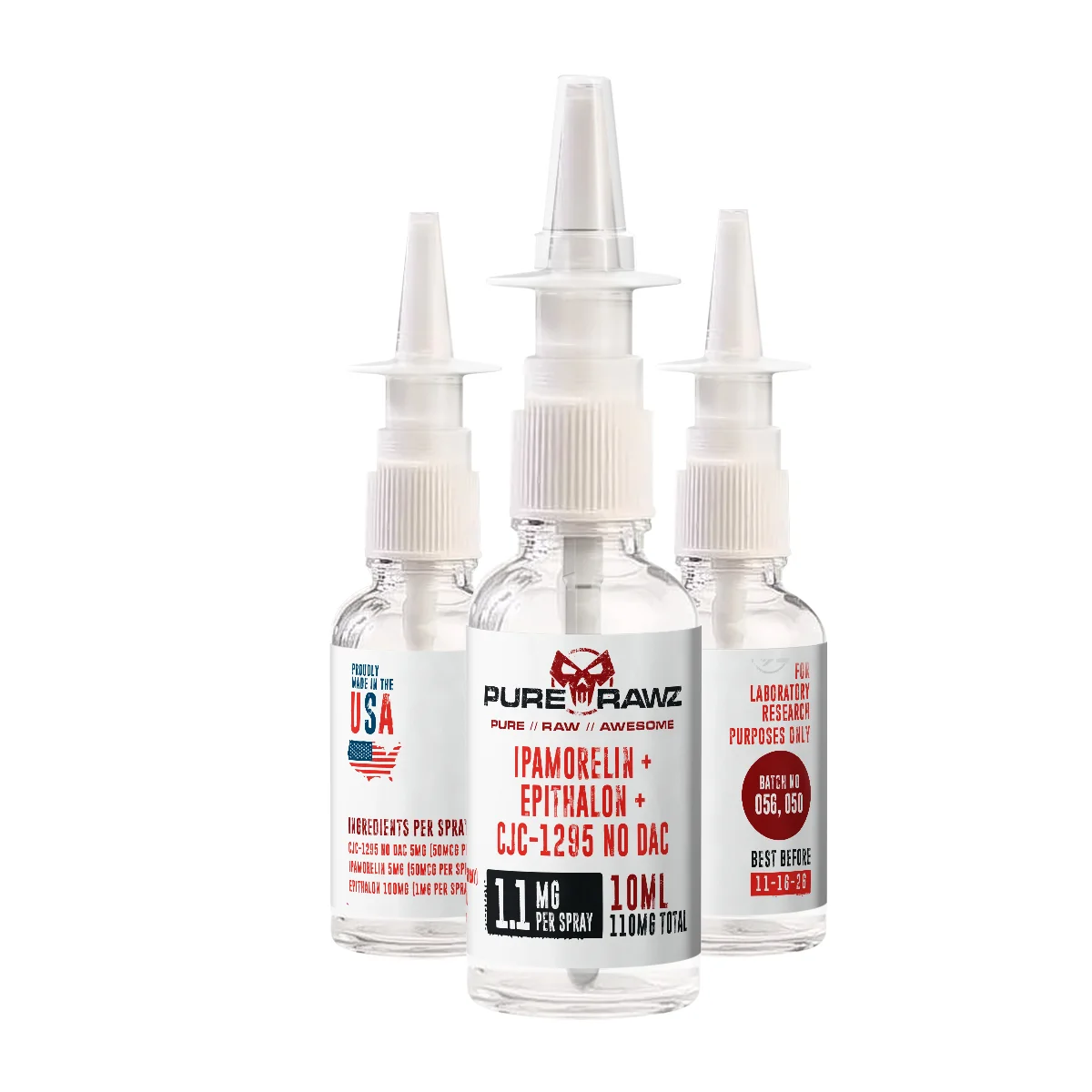 Ipamorelin + Epithalon + CJC-1295 No Dac Nasal Spray